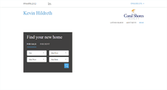 Desktop Screenshot of kevinhildreth.com